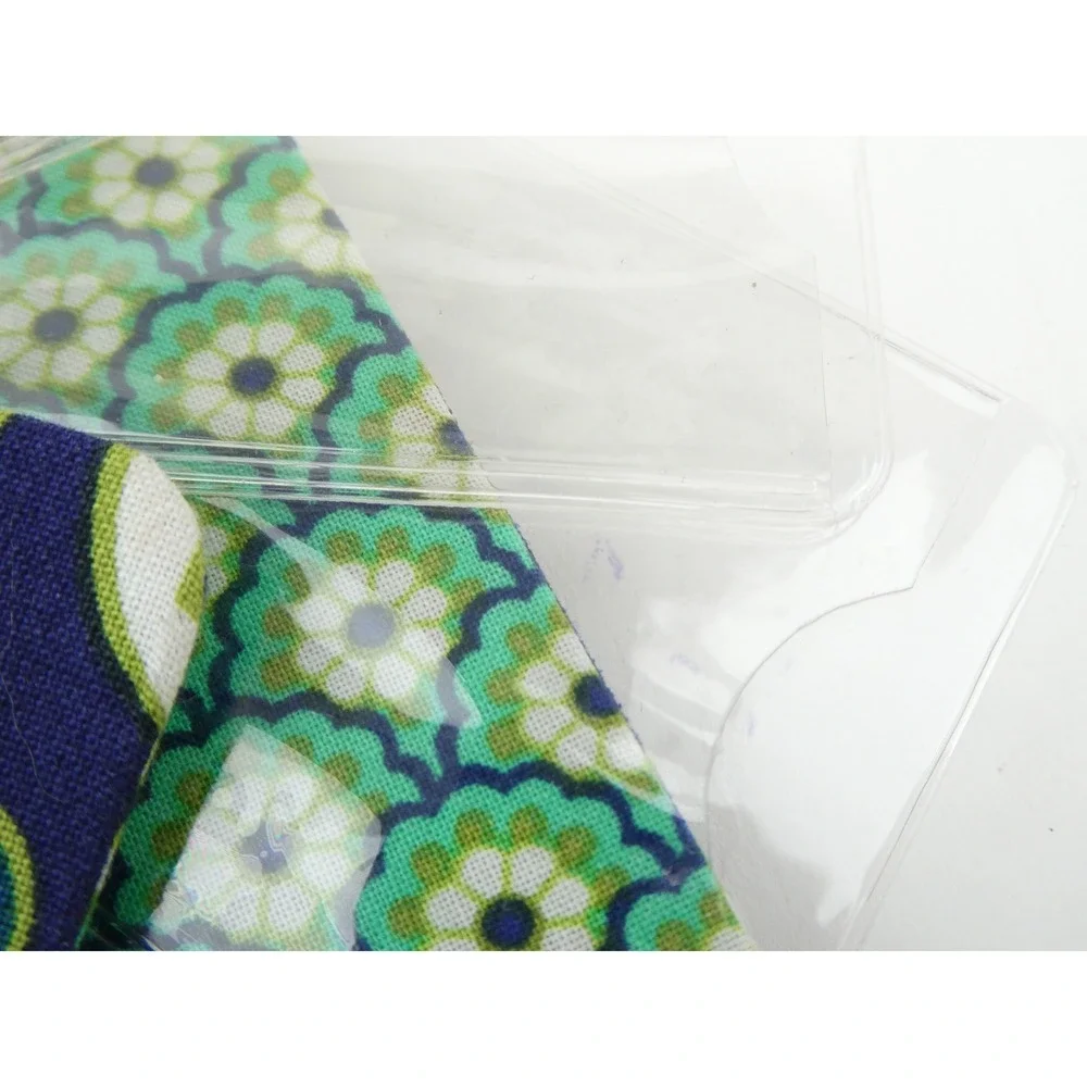 Vera Bradley Rhythm & Blue Card Picture ID Case